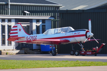 G-CBOZ · Yakovlev Yak-52 · (EGCV)