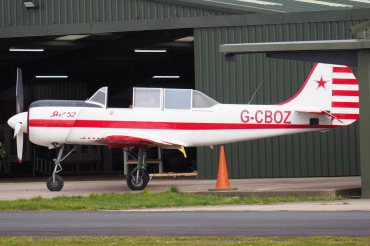 G-CBOZ · Yakovlev Yak-52 · (EGCV)