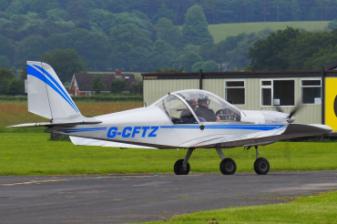 G-CFTZ · Aerotechnik EV-97 Eurostar · (EGBO)