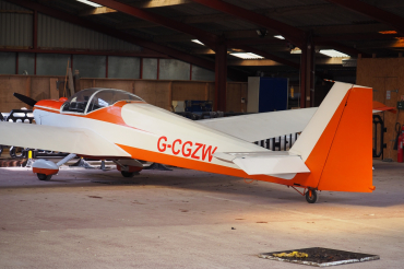 G-CGZW · Scheibe SF.25C Falke · 09.08.2025