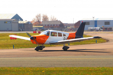 G-FMAM · Piper PA-28-151 Cherokee Warrior · (BLK / EGNH)