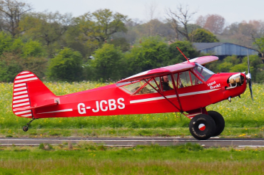 G-JCBS · Piper J3C-65 Cub · (EGCV)