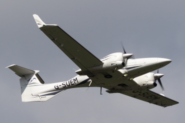 G-SUEM · Diamond DA-42 Twin Star · (GLO / EGBJ)