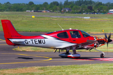 G-TEMU · Cirrus SR22 · (GLO / EGBJ)