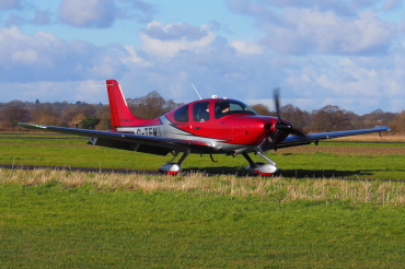 G-TEMU · Cirrus SR22 · (EGCV)