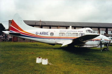 G-ARBE · De Havilland DH-104 Dove 8 · (EGLS)