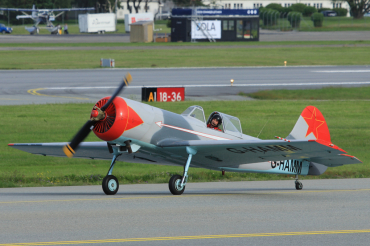 G-HAMM · Yakovlev Yak-50 · (SVG / ENZV)