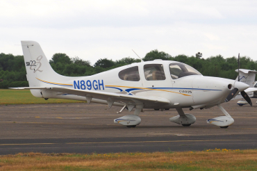 N89GH · Cirrus SR22 · (EGCM)