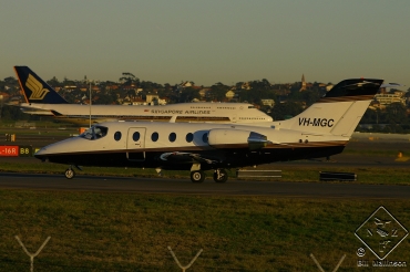 VH-MGC · Raytheon 400A Beechjet · (SYD / YSSY)