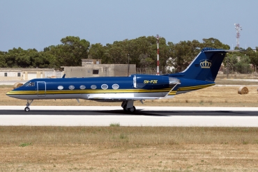 5N-PZE · Gulfstream Aerospace G-IV · (MLA / LMML)
