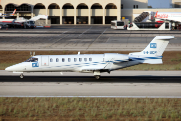 9H-BCP · Learjet 45 · (MLA / LMML)