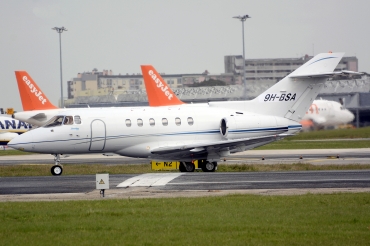 9H-BSA · Hawker Beechcraft 750 · (LIS / LPPT)