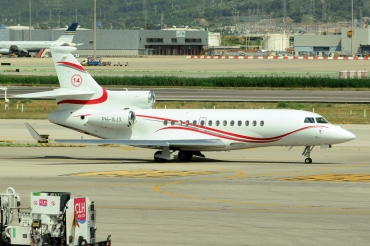PH-AJX · Dassault Falcon 7X · (BCN / LEBL)