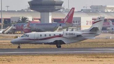 D-CHDJ · Cessna 560XL Citation XLS · (FAO / LPFR)