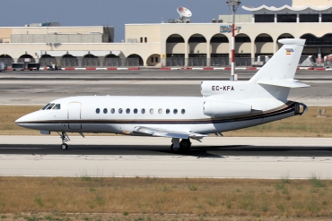EC-KFA · Dassault Falcon 900B · (MLA / LMML)