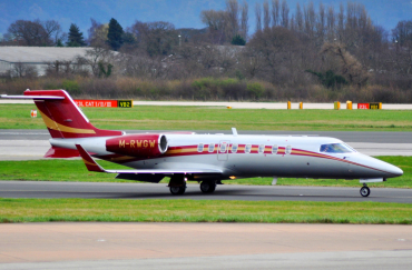 M-RWGW · Learjet 45 · (MAN / EGCC)