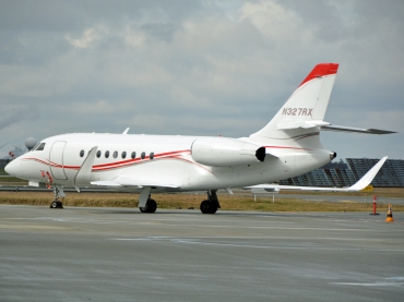 N327RX · Dassault Falcon 2000LX · (CPH / EKCH)