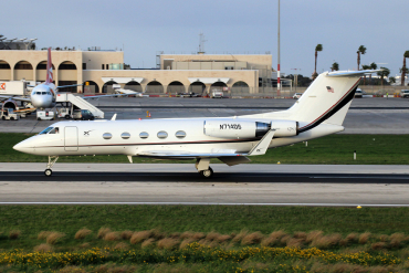 N714DS · Gulfstream Aerospace G-III · (MLA / LMML)