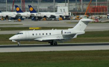 M-LIFE · Bombardier BD-100-1A10 Challenger 300 · (MUC / EDDM)