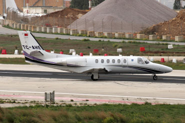 TC-AHE · Cessna 550 Citation Bravo · (MLA / LMML)