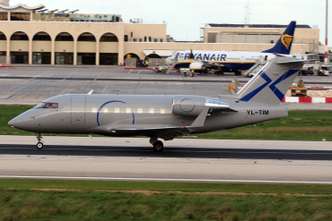 YL-TIM · Bombardier CL-600-2B16 Challenger 604 · (MLA / LMML)