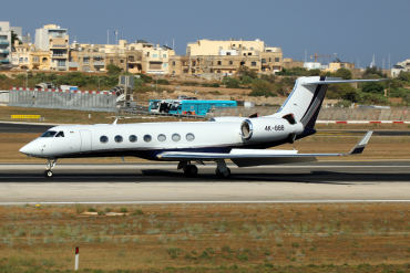 4K-888 · Gulfstream Aerospace G550 · MLA / LMML