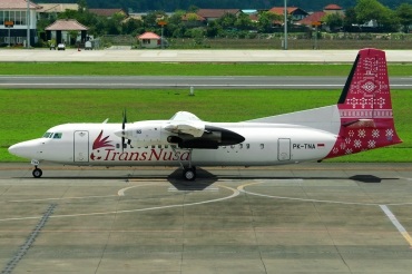 PK-TNA · Fokker 50 · (DPS / WADD)