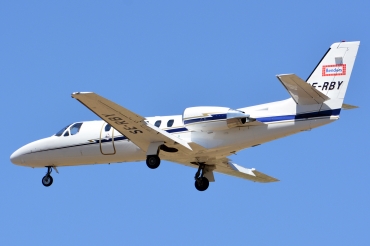 SE-RBY · Cessna 550B Citation Bravo · (PMI / LEPA / LESJ)