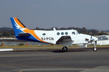 9J-PCB · Beechcraft C90 King Air · (HLA / FALA)