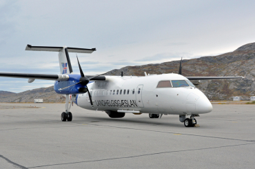 TF-SIF · Bombardier Dash 8-Q314 · (SFJ / BGSF)