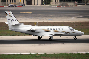 YU-SXX · Cessna 550B Citation Bravo · (MLA / LMML)