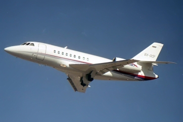 SX-DCF · Dassault Falcon 2000EX · (LIS / LPPT)