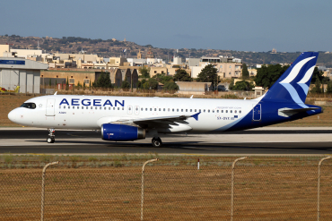 SX-DVX · Airbus A320-232 · MLA / LMML