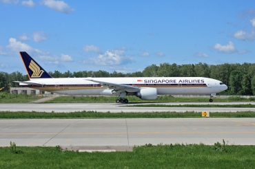 9V-SWE · Boeing 777-312/ER · (DME / UUDD)
