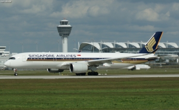 9V-SMJ · Airbus A350-941 · (MUC / EDDM)