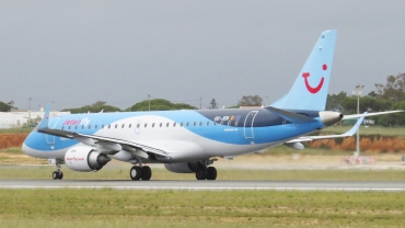 OO-JEM · Embraer 190-100STD · (FAO / LPFR)