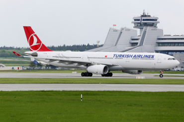TC-LOA · Airbus A330-343 · (MSQ / UMMS)