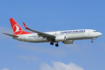 TC-JVG · Boeing 737-8F2(WL) · (AGP / LEMG)