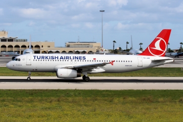 TC-JUK · Airbus A320-232 · (MLA / LMML)
