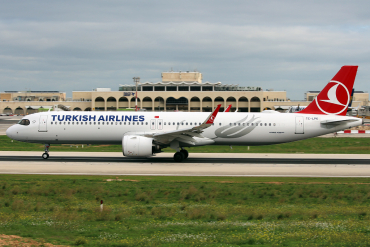 TC-LPK · Airbus A321-271NX · (MLA / LMML)