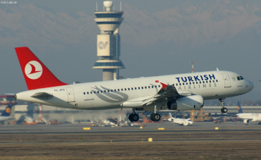TC-JPG · Airbus A320-232 · (MXP / LIMC)