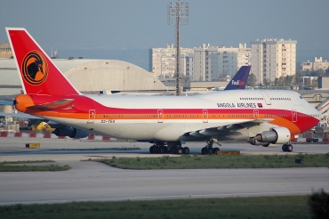 D2-TEA · Boeing 747-312M · (LIS / LPPT)