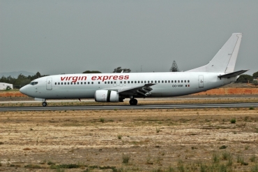 OO-VBR · Boeing 737-4Y0 · (FAO / LPFR)