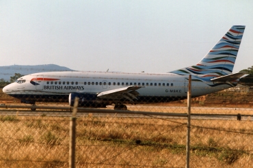 G-MSKC · Boeing 737-5L9 · (FAO / LPFR)