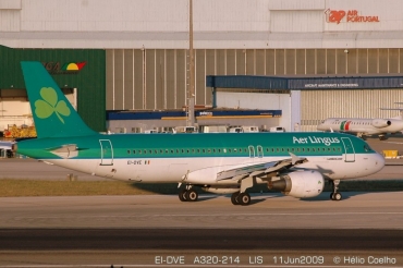 EI-DVE · Airbus A320-214 · (LIS / LPPT)