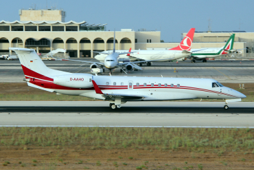 D-AAHO · Embraer ERJ-135BJ Legacy 650 · (MLA / LMML)
