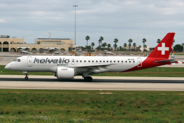 HB-AZC · Embraer E190-E2 · (MLA / LMML)