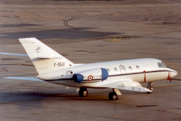 F-SEBI · Dassault Falcon 20E · (LHR / EGLL)