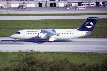 D-AHOI · British Aerospace BAe-146-300 · (LIS / LPPT)