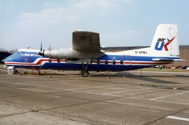 G-APWJ · Handley Page HPR-7 Herald 201 · (EGSU)